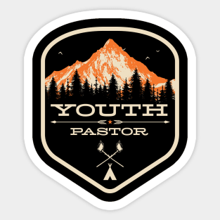 Youth Pastor design Camp Counselor graphic - Camp Staff print product Sticker